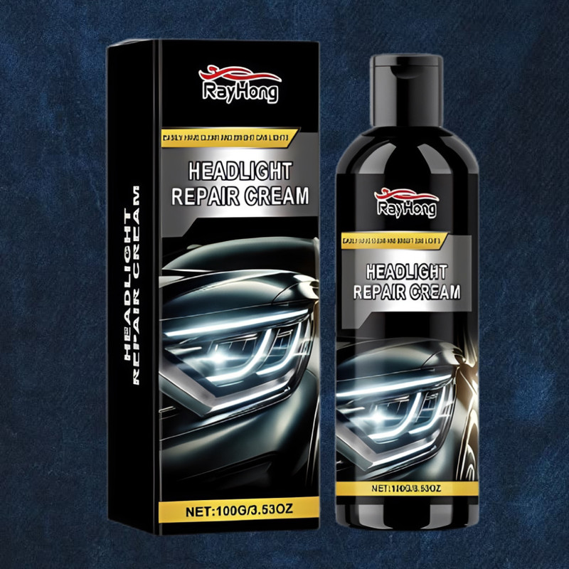 VALUE MART Clear Supreme Headlight Restoration Cream Headlight Cleaning Kit(100 ml)