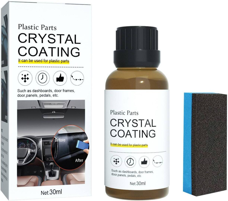 Zinnia 30ml PVC Restorer for Car Revitalizing Coating Agent Headlight Cleaning Kit(30 ml)