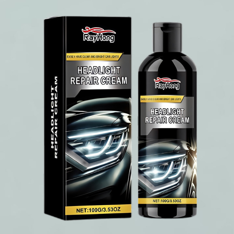 LUXORIO Ultra Shine Headlight Restoration Formula Headlight Cleaning Kit(100 ml)