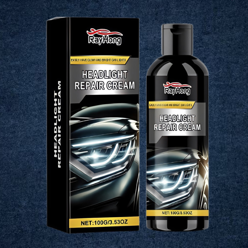 CARTVYN Crystal Finish Headlight Restoration Cream Headlight Cleaning Kit(100 ml)