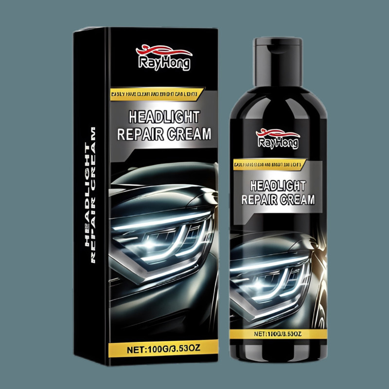 LUXORIO Deep Restore Headlamp Polish Cream Headlight Cleaning Kit(100 ml)
