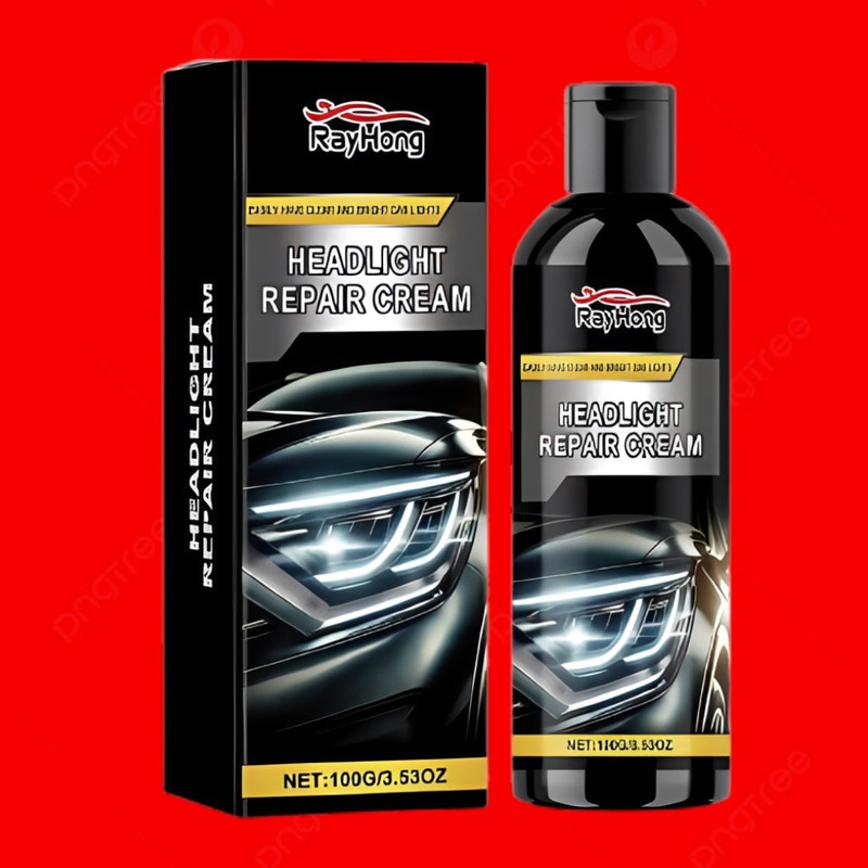 VALUE MART Power Restore Headlight Polish Cream Headlight Cleaning Kit(100 ml)
