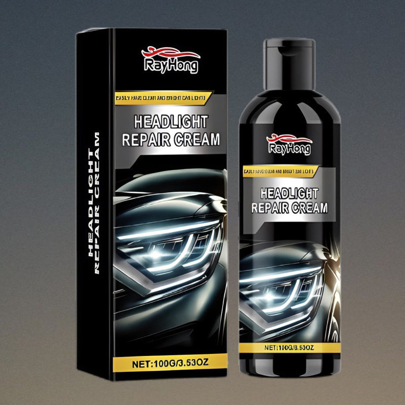 LUXORIO Headlamp Lens Repair and Brightening Cream Headlight Cleaning Kit(100 ml)
