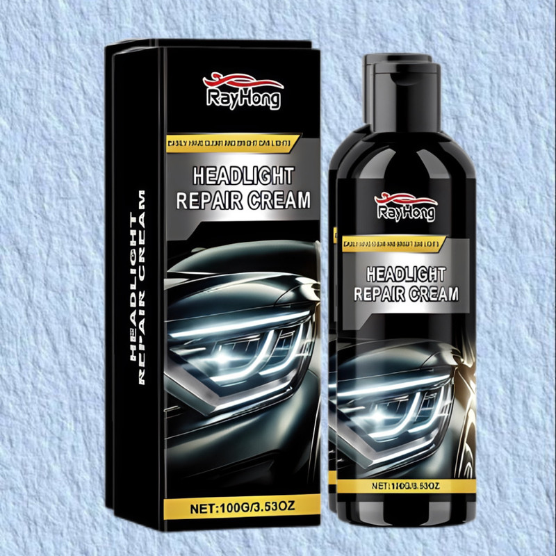 LUXORIO Bright Expert Headlamp Restoration Cream Headlight Cleaning Kit(100 ml)