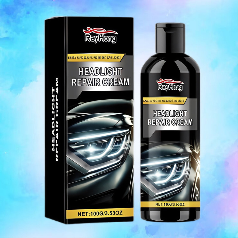 MIYANISTORE Headlight Renewal and Protection Solution Headlight Cleaning Kit(100 ml)