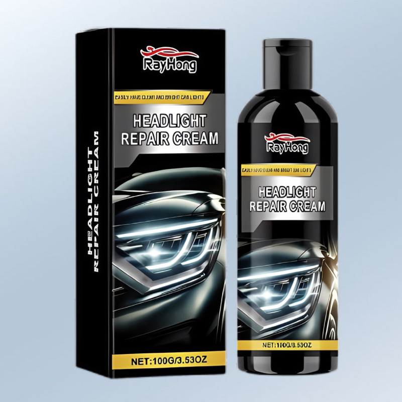 Crawloff Clear Expert Headlamp Repair Cream Headlight Cleaning Kit(100 ml)