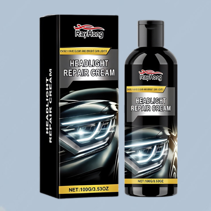 Bugnix Pure Clarity Headlamp Restoration Cream Headlight Cleaning Kit(100 ml)