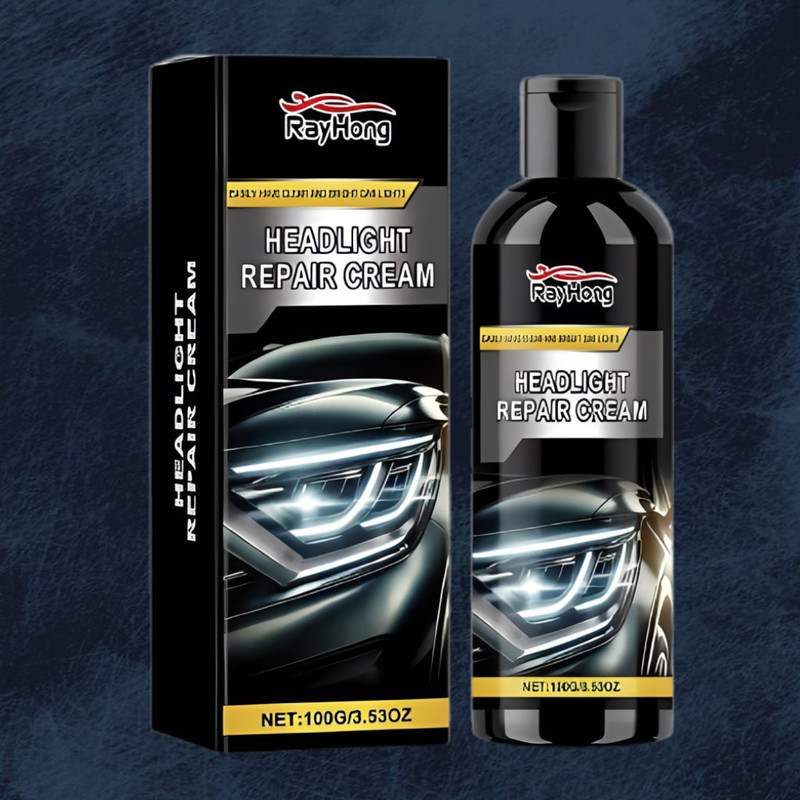 Ecomora Glow Edge Headlamp Restoration Cream Headlight Cleaning Kit(100 ml)