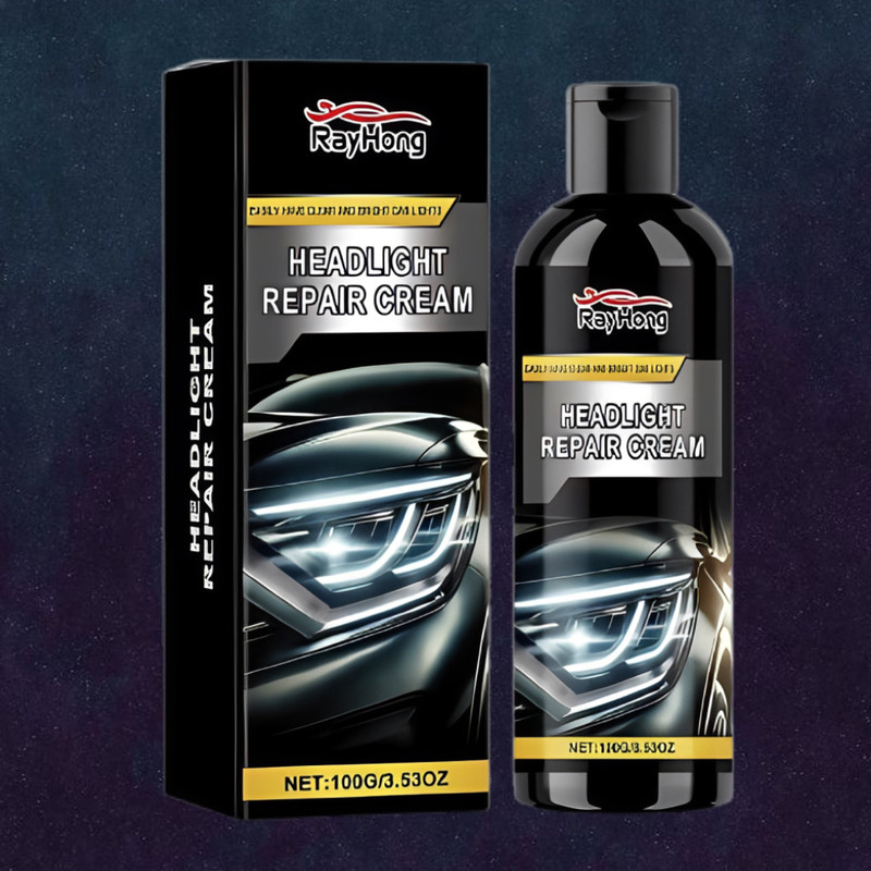 MONEYORA Ultra Shine Headlamp Polish Cream Headlight Cleaning Kit(100 ml)