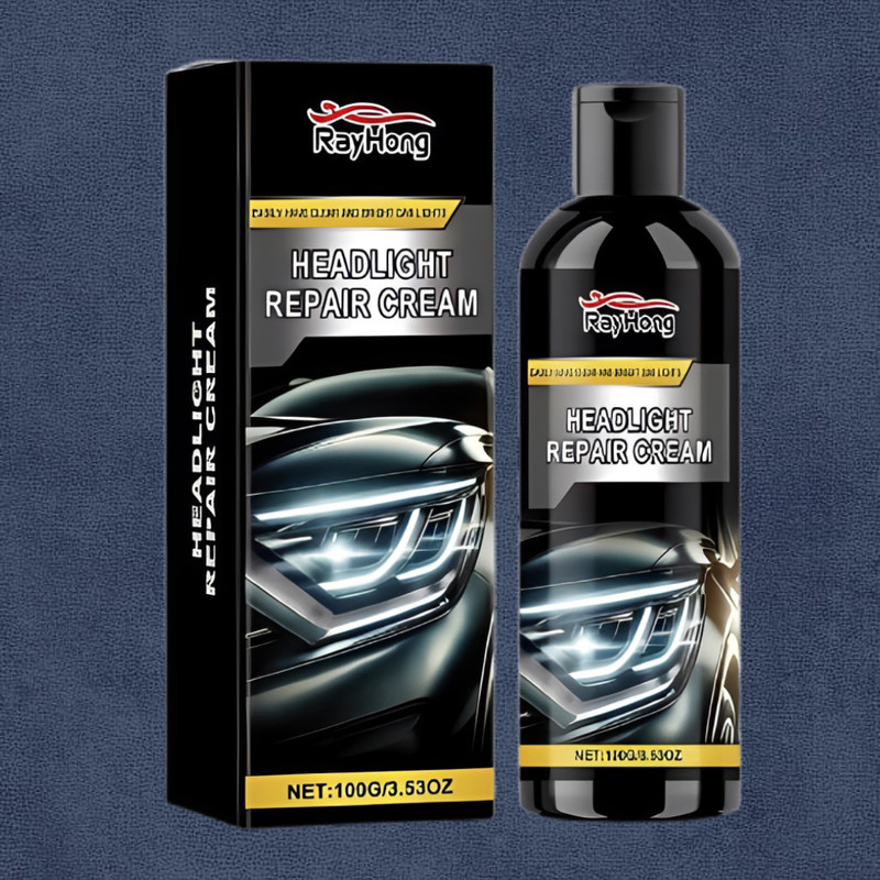 LUXORIO Ultra Clear Headlamp Restoration Cream Headlight Cleaning Kit(100 ml)