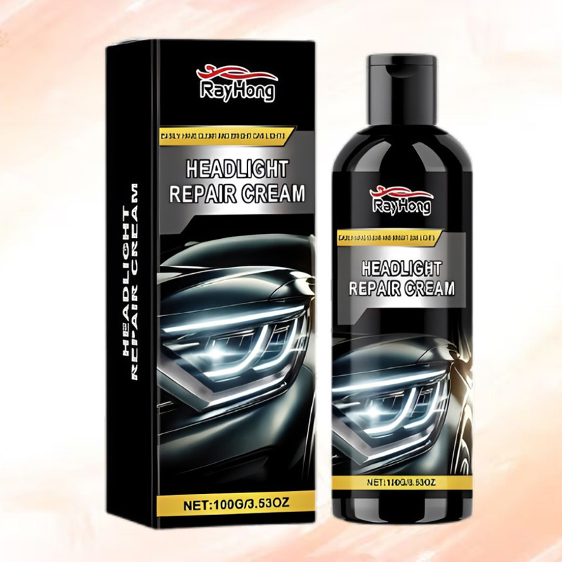 LUXORIO Crystal Clear Headlamp Repair Solution Headlight Cleaning Kit(100 ml)