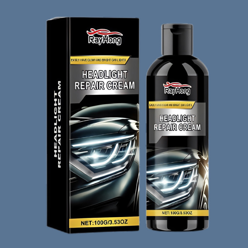 LUXORIO Headlamp Renewal and Brightening Cream Headlight Cleaning Kit(100 ml)
