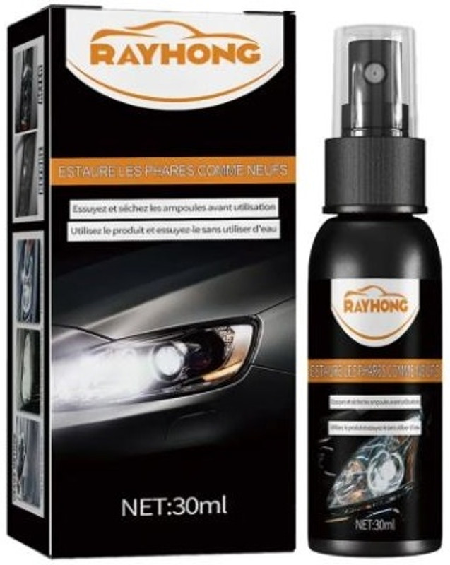 STARSHOPY Automobiles Headlight Shiner, Headlight Lens Restorer for Car Headlight Cleaning Kit(30 ml)