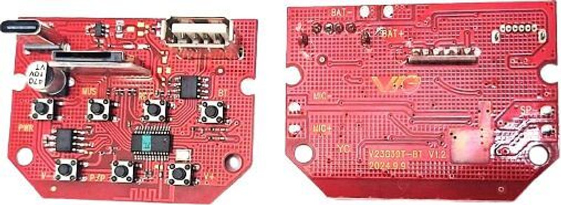 RAREION ENGINEERING Megaphone Circuit Board with Bluetooth, USB, & Voice Recording Repair Kit Portable Headphone Amplifier