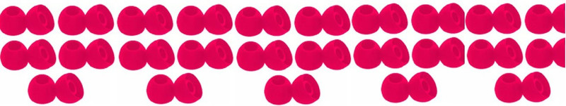 YTM Silicon Earbuds Rubber Earbuds Tips in The Ear Headphone Cushion (Light pink ) In The Ear Headphone Cushion(Pack of 50, Pink)