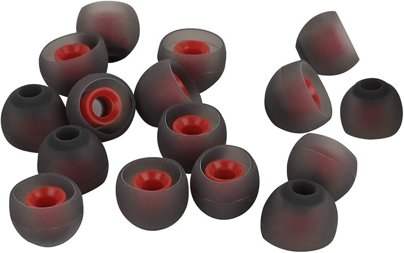 DRISYAM Pack of 16 buds rubber premium quality In The Ear Headphone Cushion(Pack of 16, Multicolor)