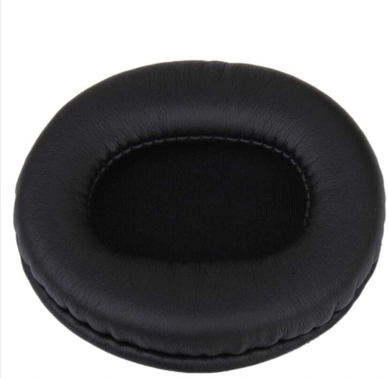 Vinayakart 14011693 Over The Ear Headphone Cushion(Pack of 2, Black)