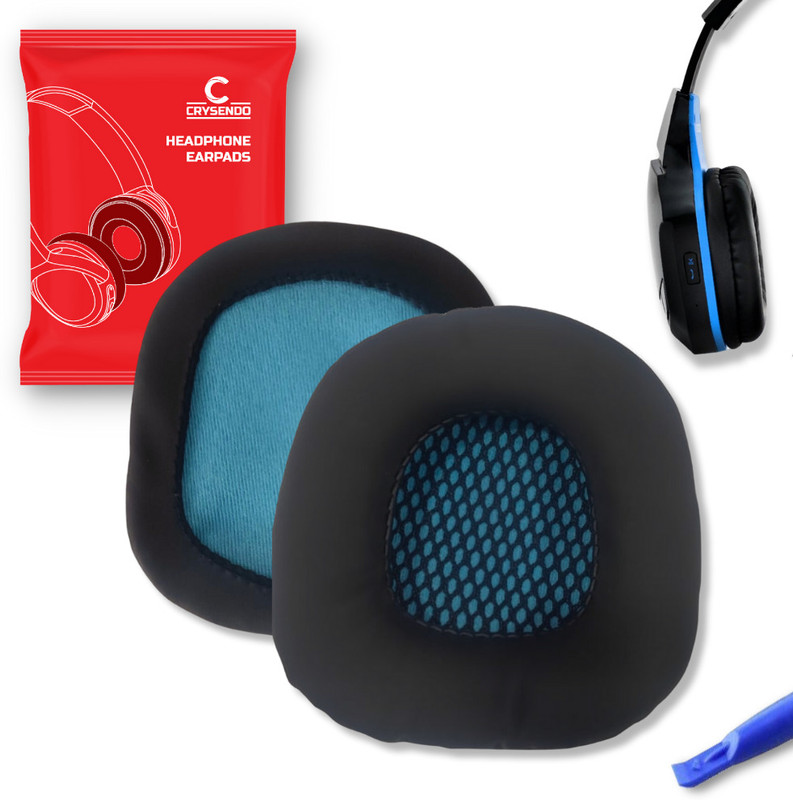 Crysendo Headphone Cushion for Boat Rockers 510 Headphones Over The Ear Headphone Cushion(Pack of 1, Black + Red)