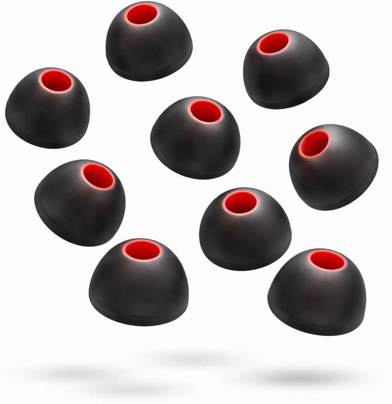 omne TECH OT-SIL-ET01 In The Ear Headphone Cushion(Pack of 1, Black)