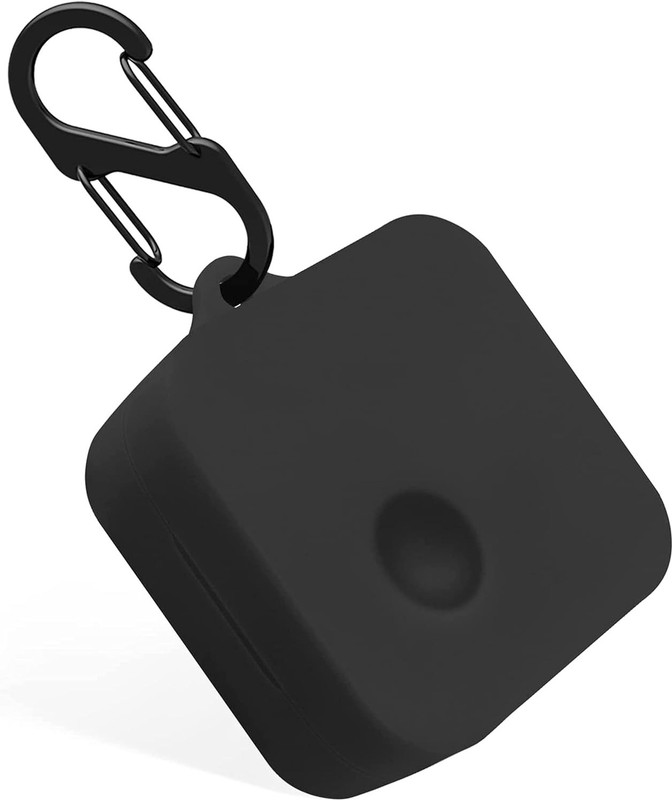 Aniex Silicone Velcro Earbuds Case For Nothing ear 2 case shape compatible(Silicone case cover for Nothingg Ear 2, Black)