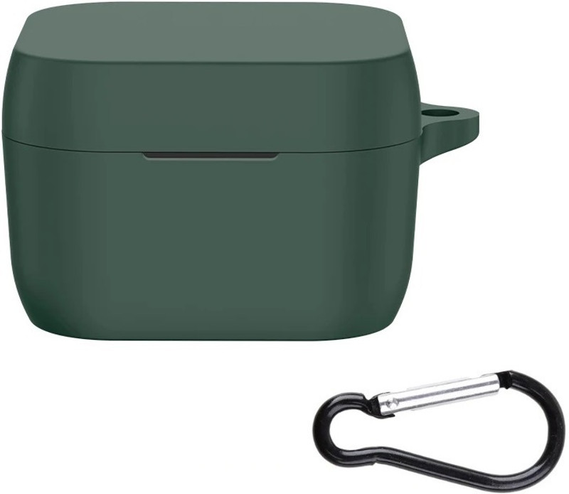 Colorcase Pouch for Boat Airdopes Fuel TWS EarBuds(Green, Silicon, Pack of: 1)