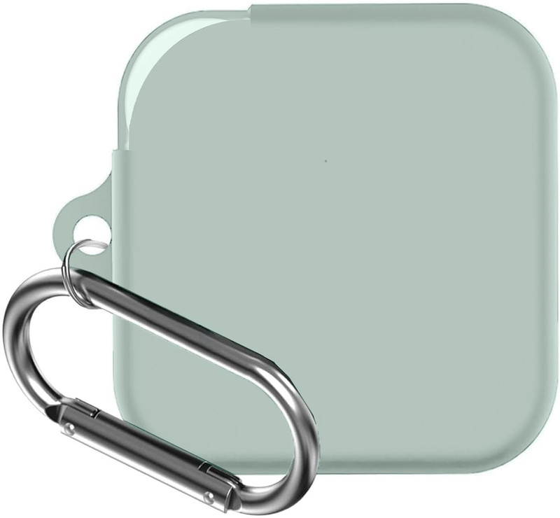 Stynox Silicone Velcro Earbuds Case For CMF by Nothing Buds Pro 2, Cmf Buds 2, Cmf Buds 2 Plus Silicone Case Cover(Light Green)