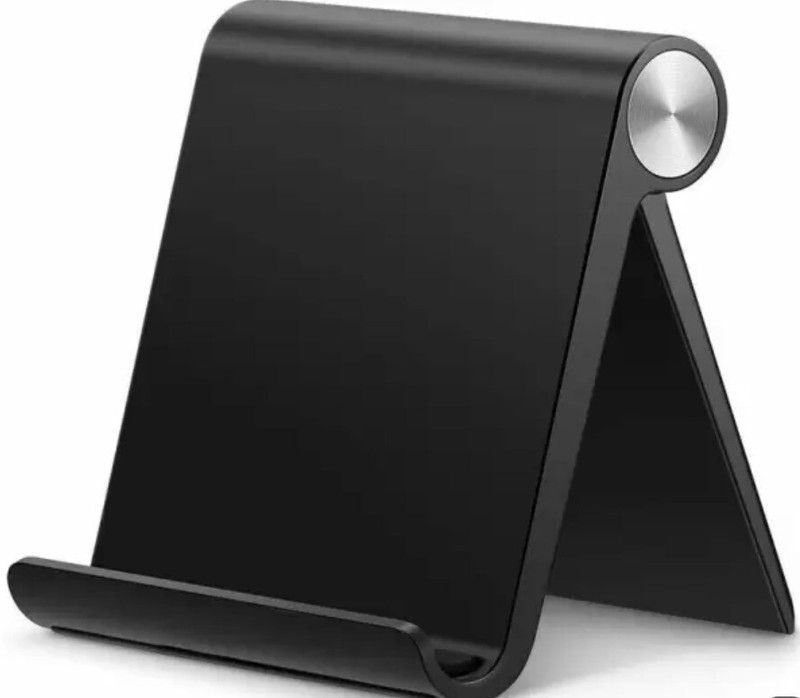 VEE NextGen Multi-Angle Mobile Stand, Portable & Foldable Mobile Holder Headphone Stand(Black)