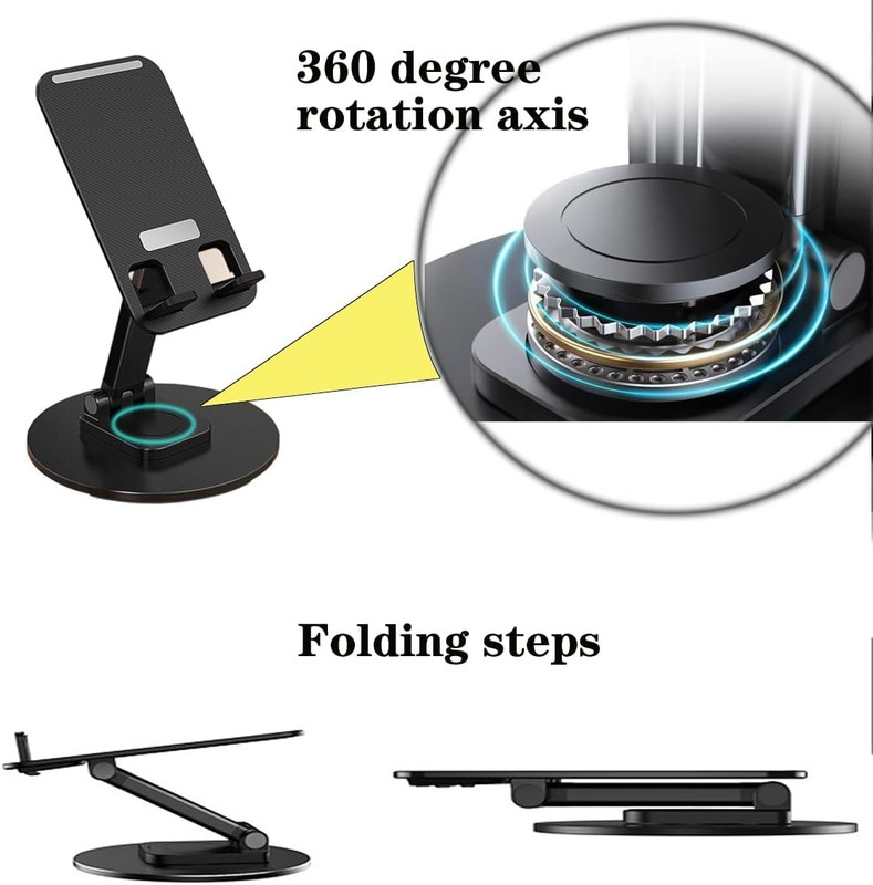 AU FOX For office work comfortable stand Headphone Stand(Black)