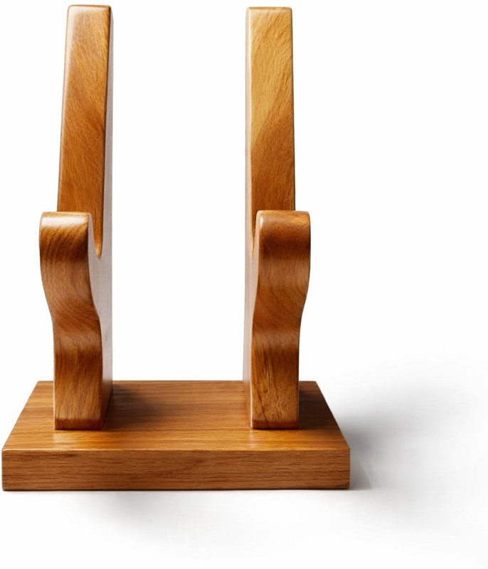 Woodin Wooden phone stand Headphone Stand(Brown Pack of 1)