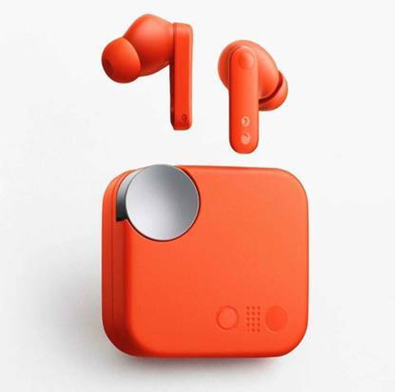 Pharaoh wireless airpods | rechargeable airpods r12 Bluetooth(Orange, In the Ear)