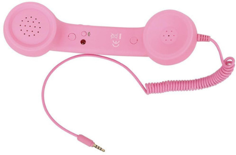 DRUMSTONE CocoPhone Retro Handset Vintage Style Phone Receiver for Smartphones Hands-Free Wired(Multicolor, On the Ear)