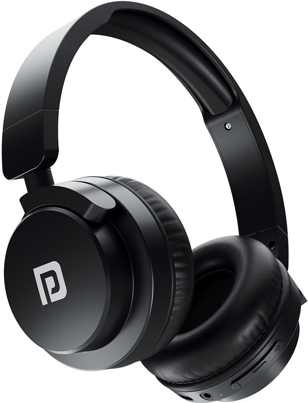 Portronics Muffs M2 Bluetooth Headphones Over Ear,40 Hrs Playtime,40mm Driver,Powerful Bass Bluetooth & Wired(Black, On the Ear)