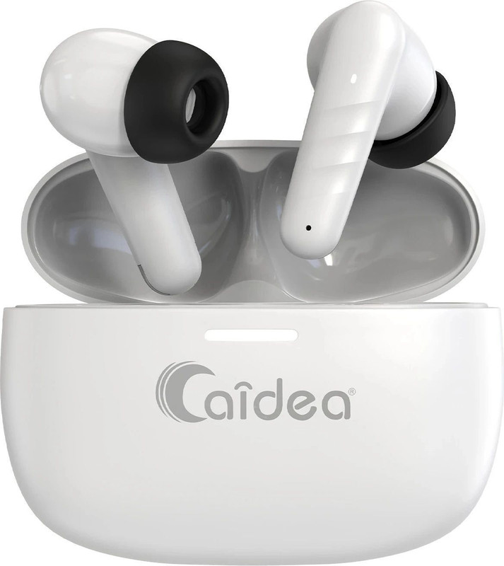 Caidea TW400 Aristo 32dB Active Noise Cancellation 75H* Fast Charging Wireless Earbuds Bluetooth(Graphite White, True Wireless)