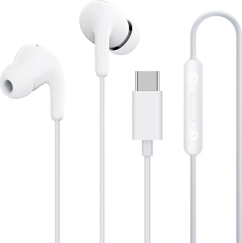 Mi Type C Wired Headset with Mic Wired(Black 2, In the Ear)