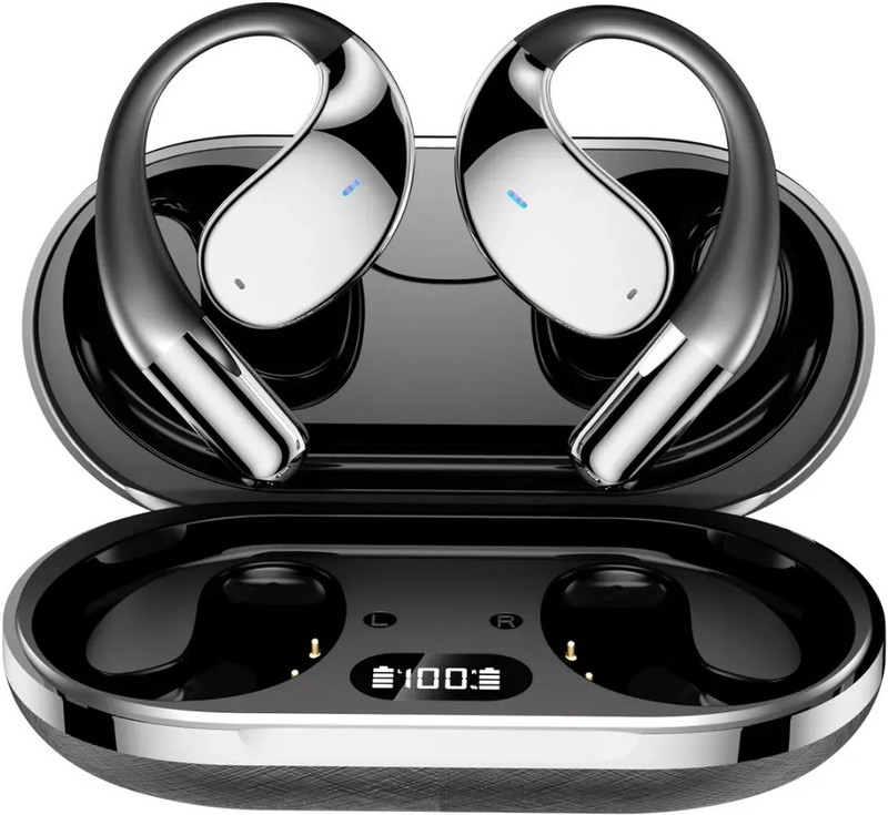 SHAILRON AI Translation Earbuds Real Time, 144 Language Translator Earbuds with APP Bluetooth(Black, 6 Month warranty any manufacturing defect with warranty certificate, On the Ear)
