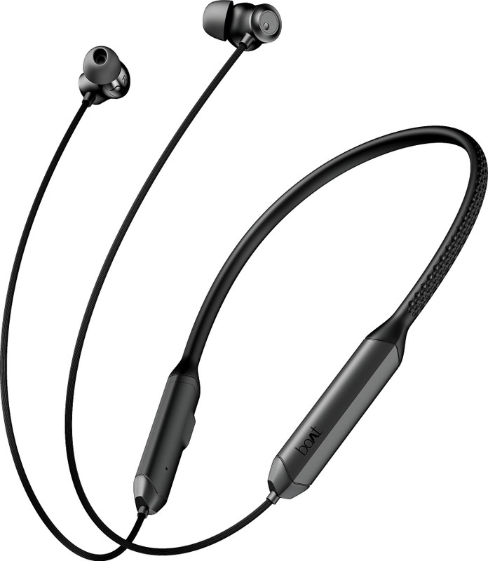 boAt Rockerz Prime 255Z, Spatial Audio, Dual Pairing, AI-ENx, 50H Battery,App Support Bluetooth(Onyx Black, In the Ear)