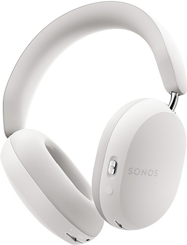 Sonos Wireless Over-Ear Headphones with Noise Cancellation Bluetooth(White, On the...