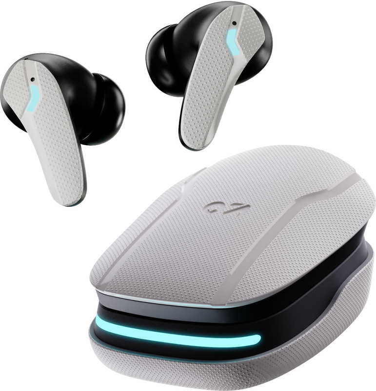 GOBOULT Astra Neo 70Hrs Playtime, 4 Mic ENC, BT 5.4, Comfort Grip Case Bluetooth(White, True Wireless)