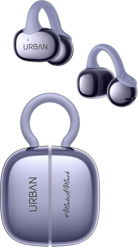 Urban Vibe Clip 02 Bluetooth(Lilac Purple, On the Ear)