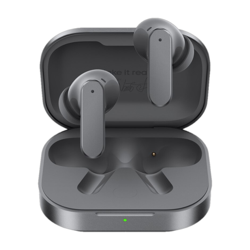 realme Buds Air8 with 55dB ANC,11+6mm Dual Drivers,AI Translator,58Hrs battery & IP55 Bluetooth(Master Grey, True Wireless)