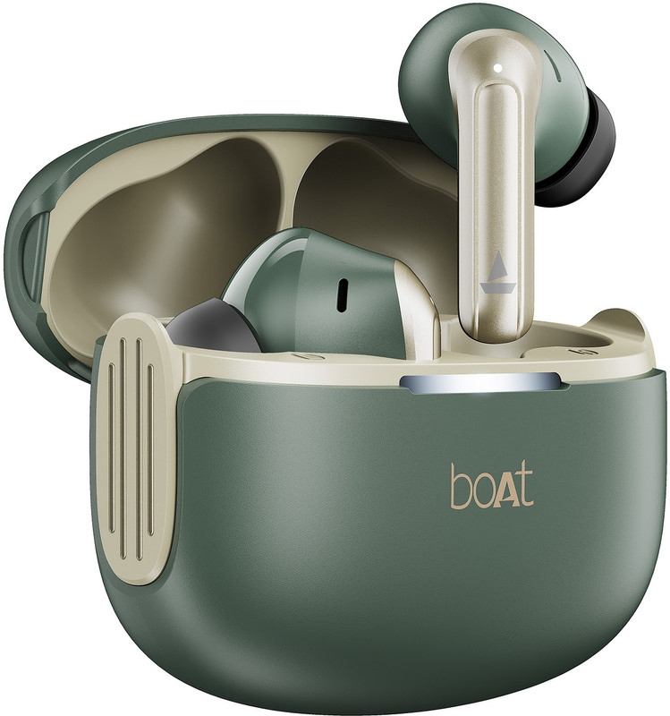 boAt Airdopes 219, 40H Battery, Free Music Streaming & Best in Segment for Calling Bluetooth(Forest Sage, True Wireless)