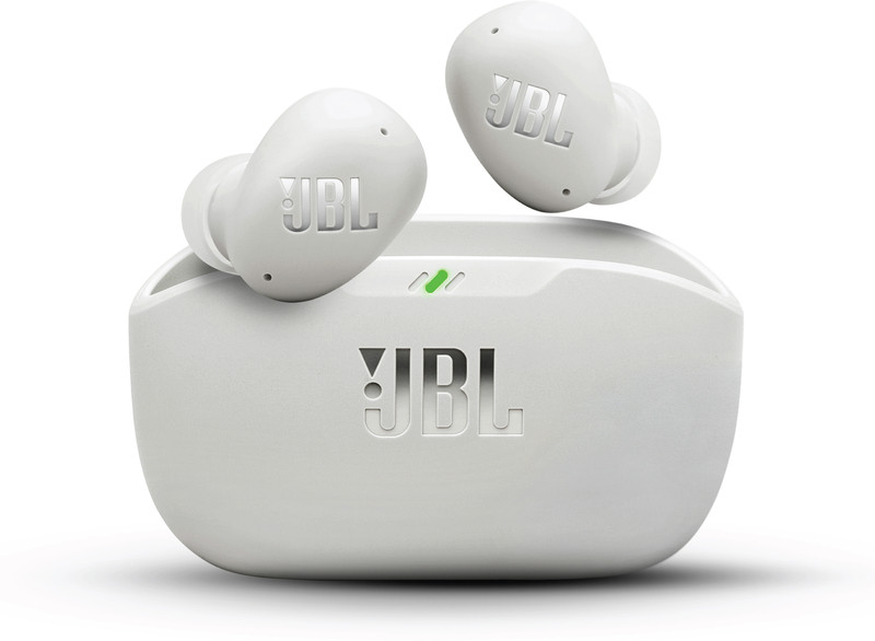 JBL Wave Buds 2 ANC Earbuds with BTv5.3,Multi Connect,Fast Charge,40H runtime,4 Mics Bluetooth(White, In the Ear)