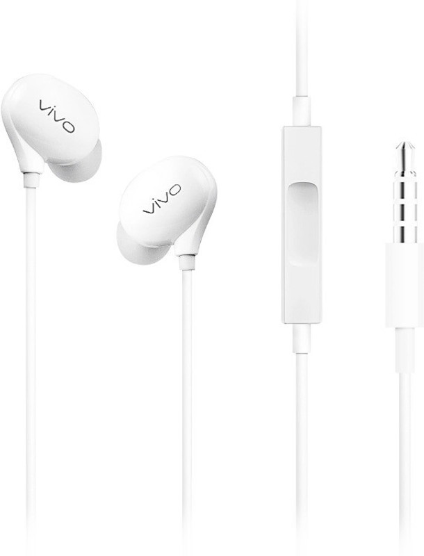 vivo XE710 HI-FI Buds Wired Earphones Wired Gaming(White, In the Ear)