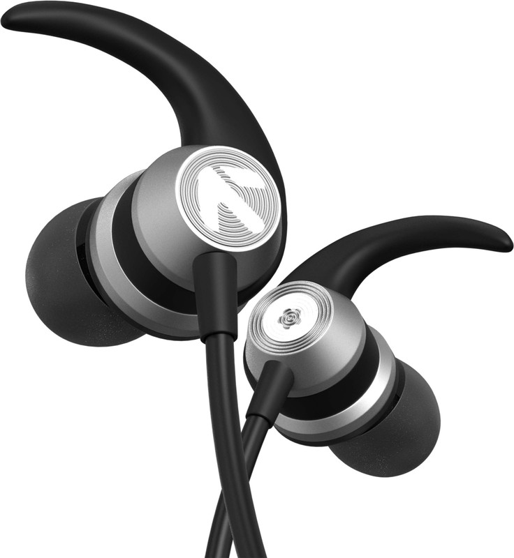 GOBOULT Loop2 with 10mm Drivers, BoomX Rich Bass, In-line Controls Wired(Black, In the Ear)