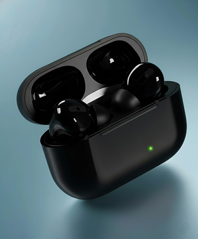 abhi BUDS TWS Premium Quality Sound Quality With ANC And Deep Bass Bluetooth(Black, True Wireless)