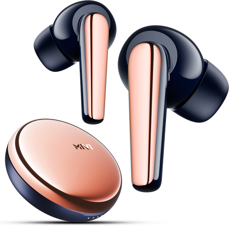 Mivi SuperPods Dueto [Flagship Launch],Dual Drivers,13mm Woofer,6mm Tweeter Earbuds Bluetooth(Comet Blue, In the Ear)