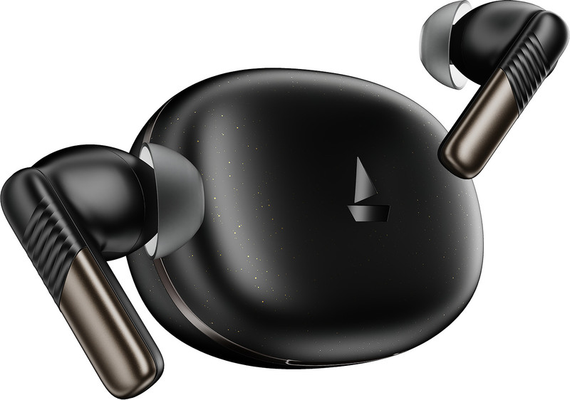 boAt Airdopes Prime 412, AI-ENx Tech, 50 Hour Battery, ASAP Charge,BEAST Mode,BT v5.4 Bluetooth(Midnight Black, In the Ear)