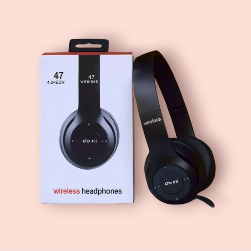 house of common Portable Fold Bluetooth Bass Storm 360 Audio_AF Bluetooth & Wired(Black, On the Ear)
