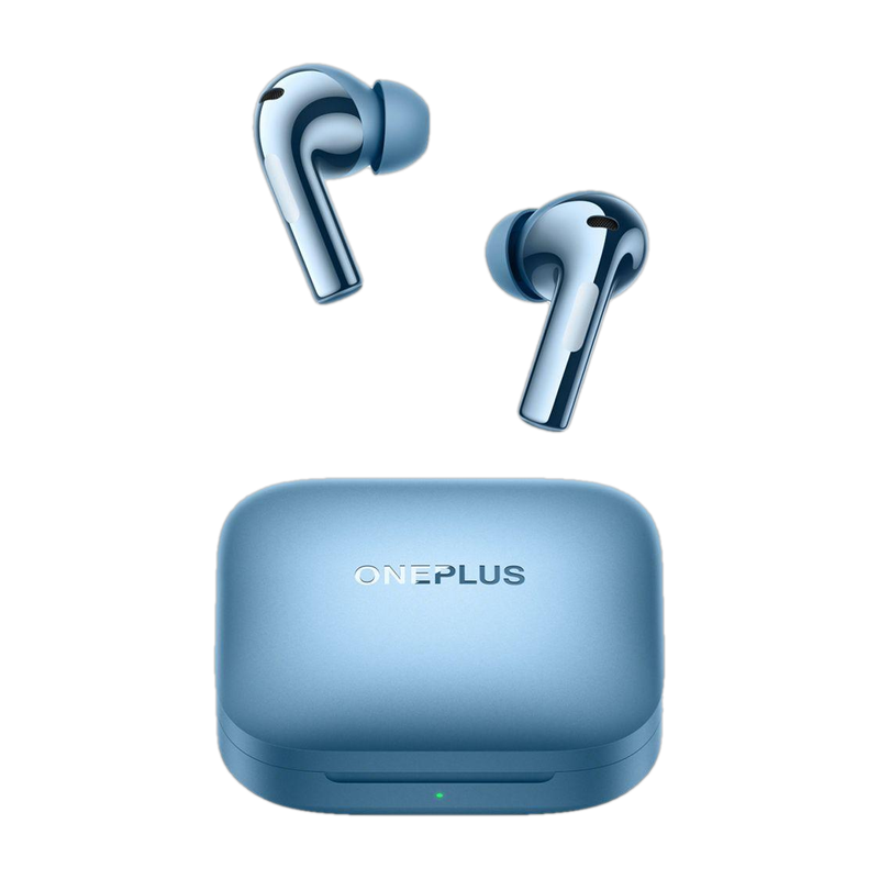 OnePlus Buds 3 TWS, in Ear Earbuds with Sliding Volume Control and 49dB ANC Bluetooth(Splendid Blue, True Wireless)