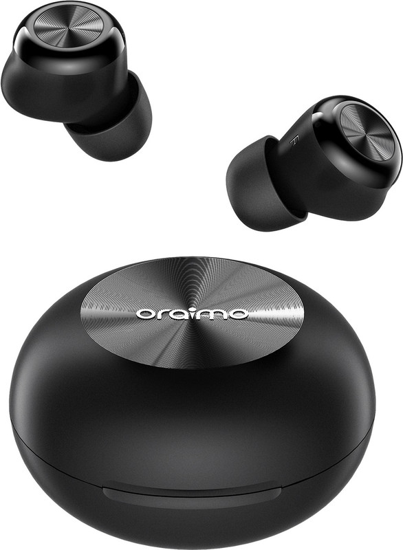 ORAIMO Airbuds 3 Earbuds with ENC, up to 20 hours Playback & 80ms Low Latency Bluetooth(Black, True Wireless)